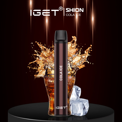 元のIGET SHION 600は使い捨て可能なVapeのペン2.4ml容量26の味の吹く