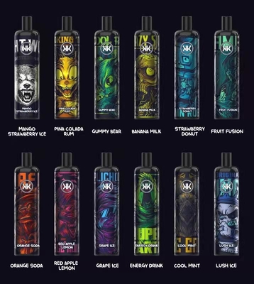 粘着性くまEpod使い捨て可能なVape再充電可能な118*25*25mm