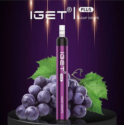 1200パフ4.8ML 5%のニコチンと100%のAuthent Iget Iget EのタバコIget