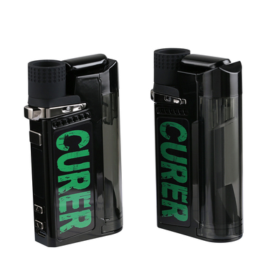 ワックスのVapeの1つの蒸発器、PCTGの乾燥したハーブの蒸発器のキットに付き1500mAh CURER 3つ