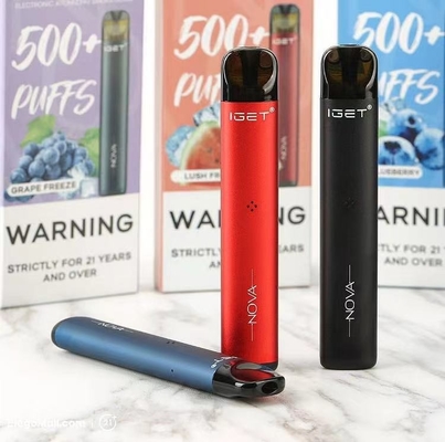 オーストラリアIGET Vape IGETの新星350mah電池6%のニコチンのVapeの始動機のキットで普及した