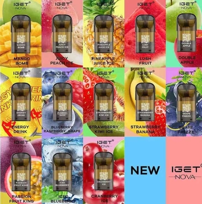 オーストラリアIGET Vape IGETの新星350mah電池6%のニコチンのVapeの始動機のキットで普及した