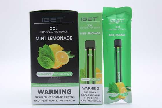 良質の使い捨て可能なvapeのペンのポッドのポッドのvape使い捨て可能な満たされたnicの塩のポッドのvape