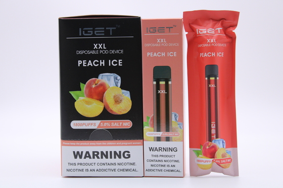 良質の使い捨て可能なvapeのペンのポッドのポッドのvape使い捨て可能な満たされたnicの塩のポッドのvape