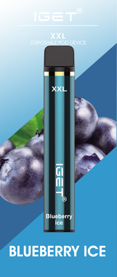 使い捨て可能なXXL 1800f 7.0ml IGET Vape Disposable 30 Flavors Smoke Pen