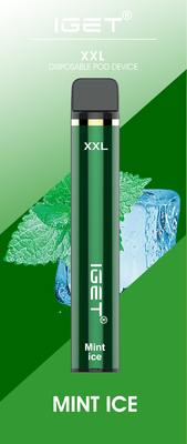 使い捨て可能なXXL 1800f 7.0ml IGET Vape Disposable 30 Flavors Smoke Pen