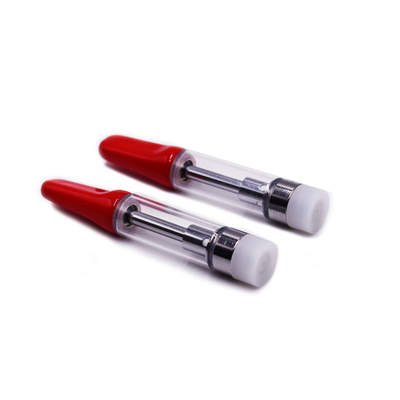 卸し売り1ml Vapeの噴霧器の陶磁器のコイルのCbdのオイル タンクのVapeの漏出カートリッジ無し