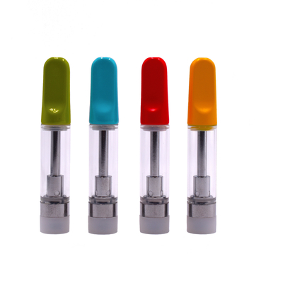 卸し売り1ml Vapeの噴霧器の陶磁器のコイルのCbdのオイル タンクのVapeの漏出カートリッジ無し