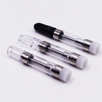 熱い販売のプラスチック先端1mlのガラス タンク510糸のcbdオイルの陶磁器のコイルの熱するvapeのカートリッジ