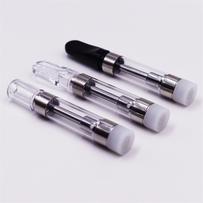 熱い販売のプラスチック先端1mlのガラス タンク510糸のcbdオイルの陶磁器のコイルの熱するvapeのカートリッジ