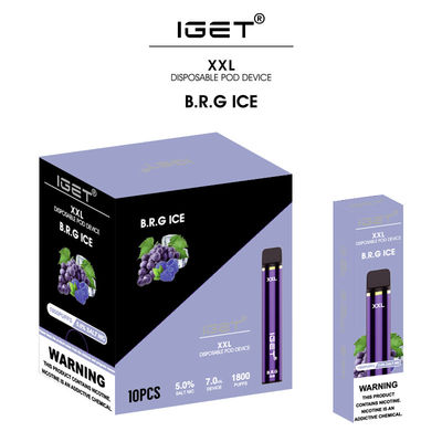Igetの電子タバコ装置950mAh電池の多彩なVapeのポッドIGET XXL