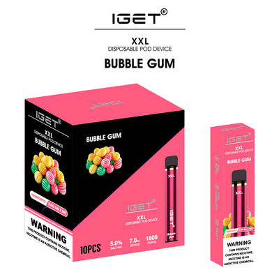 Igetの電子タバコ装置950mAh電池の多彩なVapeのポッドIGET XXL