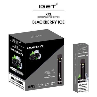 Igetの電子タバコ装置950mAh電池の多彩なVapeのポッドIGET XXL
