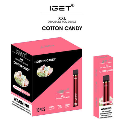 Igetの電子タバコ装置950mAh電池の多彩なVapeのポッドIGET XXL