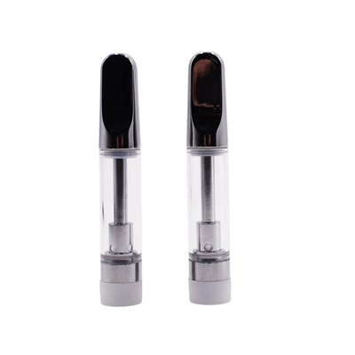 Vapeのペンのカートリッジを熱する金属の金の先端510の糸のCbdのカートリッジ1ml 0.5mlガラス タンク陶磁器のコイル