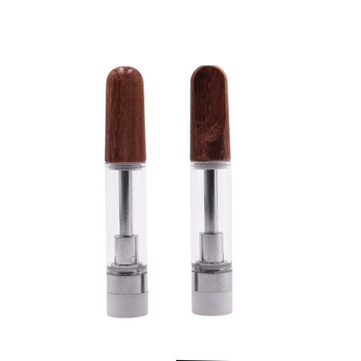 1ml 0.5mlガラスの空のcbdオイルのカートリッジvapeのペンのための漏出510糸の陶磁器のコイルのcbdのvapeのカート無し