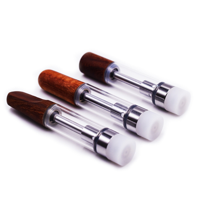 1ml 0.5mlガラスの空のcbdオイルのカートリッジvapeのペンのための漏出510糸の陶磁器のコイルのcbdのvapeのカート無し