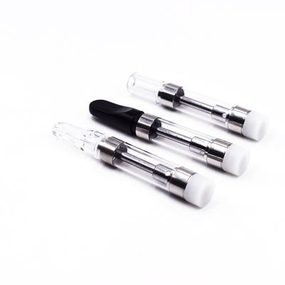 先端510の糸のカートリッジ1.0/0.5mlガラス タンク容量のVapeのプラスチック カートリッジ厚いオイル