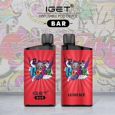 100%元のIGETのタバコIGET棒3500パフの使い捨て可能なニコチンVape