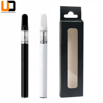 コイルD5 CBD使い捨て可能な0.5ml 1.0mlの空のガラス タンクVapeの良質の陶磁器のペン