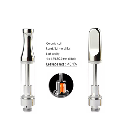 ほとんどの普及した510糸0.5ml 0.9ml 1mlのcbdの無鉛vapeのカートリッジ