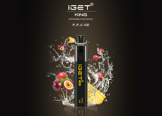 2022熱く使い捨て可能なVapeは利用できる6%のニコチンのIget王2600パフをペンで書く