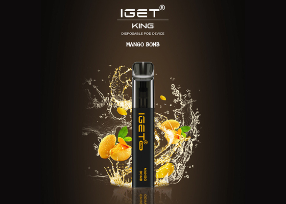 2022熱く使い捨て可能なVapeは利用できる6%のニコチンのIget王2600パフをペンで書く