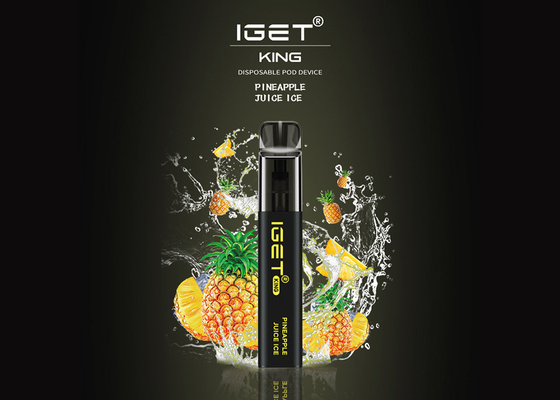 5%のニコチン使い捨て可能なVapeを含むIget王2600パフは9つの味をペンで書く