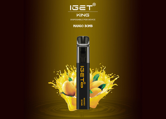 9味2600のパフIGET Vapeの使い捨て可能なポッド8.5ml 6.0%のニコチン