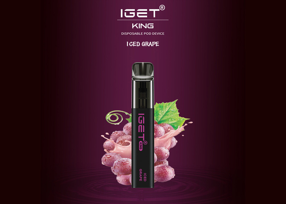 9味2600のパフIGET Vapeの使い捨て可能なポッド8.5ml 6.0%のニコチン