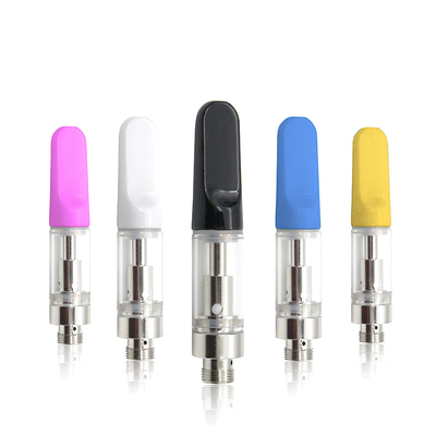 熱い0.5ml/1ml空のガラス タンクTHC/CBDオイルの蒸発器510の糸のvapeのカートリッジの販売