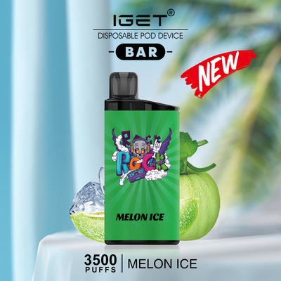 直接工場卸し売りIget棒3500パフ12ml 5%のニコチンの電子タバコ