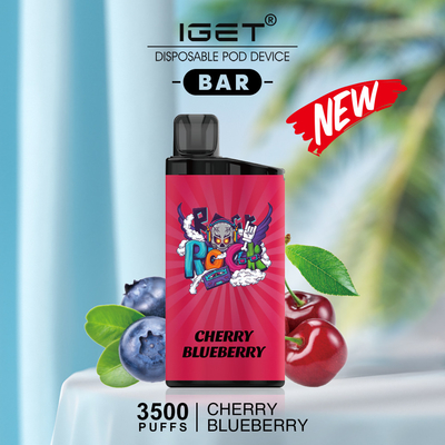 標準的のIGET棒バナナの氷の味3500のパフのニコチンVapes