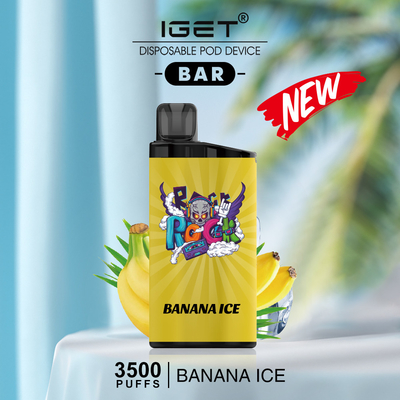 直接工場卸し売りIget棒3500パフ12ml 5%のニコチンの電子タバコ