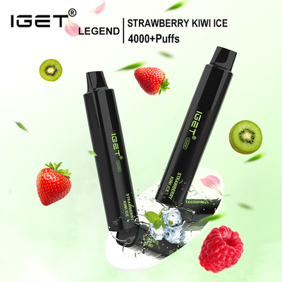 IGETの元の最も最近の使い捨て可能なvapeのペン4000のパフのIgetの伝説