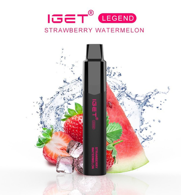 4000パフIGETの伝説5%のニコチンの塩の使い捨て可能なポッドのVapeのペン