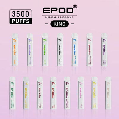 いちごの氷の味の使い捨て可能なVape装置Epod王3500パフ