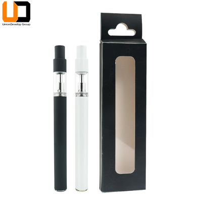 黒く白い陶磁器のコイルD5 CBD卸し売り0.5ml 1.0ml空のVapeのペン