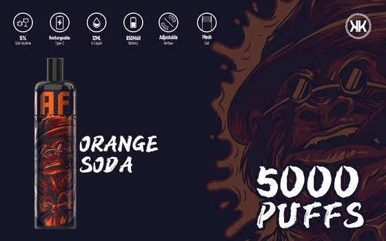 Vape使い捨て可能なEpodエネルギー最高の5000のパフ850mah 12の味