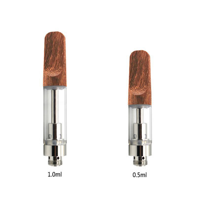平らなCCELL使い捨て可能なVapeのカートリッジのあたりの510本の糸の木製の先端