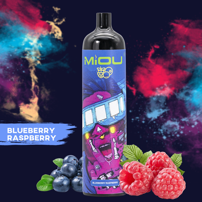 在庫でMiou 9000は使い捨て可能なvape 5%のニコチンの塩ジュースのポッド装置特大の吹く