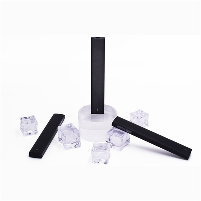 黒い先端CBD薄いオイルのデルタ8のvapeのペン280 mahの陶磁器のコイル1ml容量