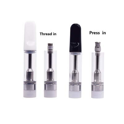詰るSS316 Vapeのカートリッジ重金属テスト パスCBDの陶磁器のカート無し