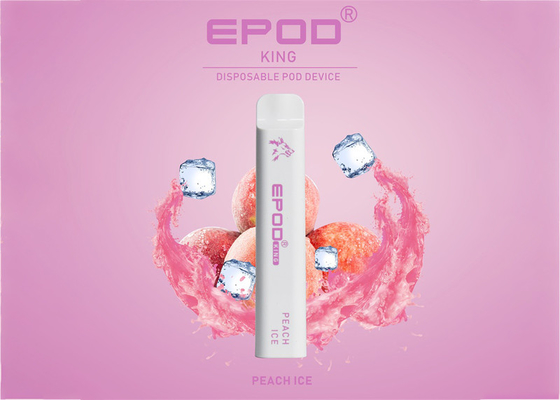 5%のニコチン3500のパフの使い捨て可能なVapeのペン装置モモの氷の味