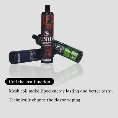 エネルギー飲み物850mah 12ml EPODの使い捨て可能な煙る蒸気電子タバコ