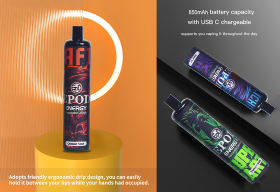 850mahは前にEPOD使い捨て可能なVapeの再充電可能なタバコ装置を満たした