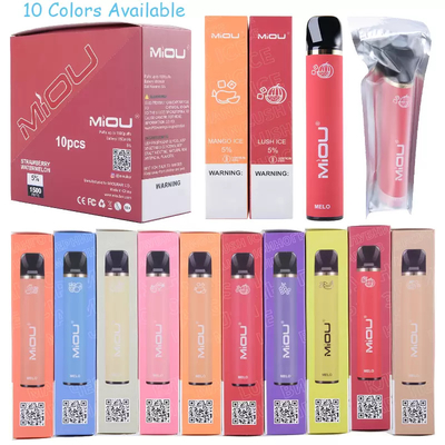 Miouニコチンの集中のための元のVape 1500のパフ米国ロシア版