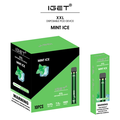 人気のあるフルーツの味7ml使い捨て可能なIget Vape 1800はペンIget Xxl Eのタバコの吹く